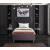 Ghost Velvet Twin Size Bed