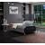 Ghost Velvet Twin Size Bed