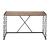 Jodie Wood/Metal Office Desk