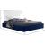 Ghost Velvet Full Size Bed