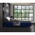 Ghost Velvet Queen Size Bed