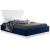 Ghost Velvet Queen Size Bed