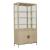Lenox Baltic Wood/Metal Cabinet w/4 Doors