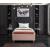 Ghost Velvet Twin Size Bed