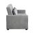 Alta Convertible Fabric Studio Sofa with Pull-out Bed