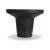 Spacer Round Aluminum/Marble End Table