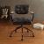 Hallie Top Grain Leather Executive Office Chair