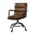 Harith Top Grain Leather Executive Office Chair w/Footring