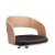 Yoshiko Wood/Leatherette Office Chair