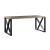 Jennavieve Aluminum Desk