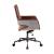 Kamau Top Grain Leather/Aluminum Executive Office Chair