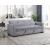 Grady Velvet Convertible Sofa Bed with Hidden Storage, Cup Holders & Charging Ports