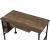 Endang Wood/Metal Writing Desk