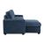 Barbara Polyester Reversible Sectional Sofa Chaise with Hidden Storage & Pull‑out Bed