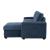 Barbara Polyester Reversible Sectional Sofa Chaise with Hidden Storage & Pull‑out Bed