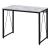 Zaidin Wood Veneer/Metal Writing Desk