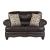 Milford Faux Leather Loveseat