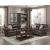Milford Faux Leather Sofa