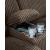 Top Tier Polyester 3-Piece Reclining Sectional Sofa w/Chaise
