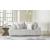 Top Tier Polyester 2-Piece Reclining Modular Loveseat