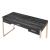 Perle Wood Veneer/Metal Writing Desk