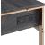Perle Wood Veneer/Metal Writing Desk