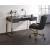 Perle Wood Veneer/Metal Writing Desk