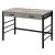 Disho Wood Veneer/Metal Writing Desk