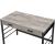 Disho Wood Veneer/Metal Writing Desk