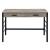 Disho Wood Veneer/Metal Writing Desk