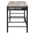 Disho Wood Veneer/Metal Writing Desk