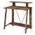 Nypho Wood Veneer/Metal Writing Desk