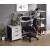 Nypho Wood Veneer/Metal Writing Desk