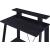 Nypho Wood Veneer/Metal Writing Desk