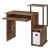 Lyphre Wood Veneer/Metal Desk