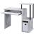 Lyphre Wood Veneer/Metal Desk