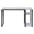 Vadna Wood Veneer/Metal Desk