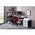 Vadna Wood Veneer/Metal Desk