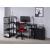 Vadna Wood Veneer/Metal Desk