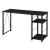Vadna Wood Veneer/Metal Desk