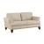 Thierry Leather Loveseat