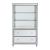 Persis 92850 Mirrored/Faux Diamonds Bookcase w/ LED Lights