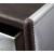 Brancaster 92855 Top Grain Leather/Aluminum Desk