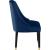 Omni Velvet Dining Chair with Wooden Legs