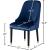 Omni Velvet Dining Chair with Wooden Legs