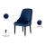 Omni Velvet Dining Chair with Wooden Legs