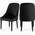 Omni Velvet Dining Chair with Wooden Legs