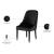 Omni Velvet Dining Chair with Wooden Legs