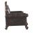 Picardy Wood/PU Living Room Set