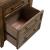 Carolina Park Wood 3-Drawer Nightstand w/Charging Station